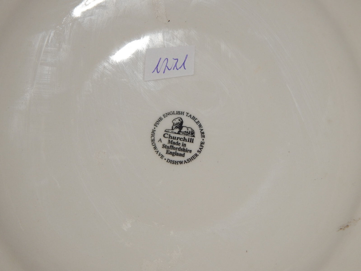 VINTAGE PIATTO PORCELLANA INGLESE CHURCHILL STAFFORDSHIRE ENGLISH COTTAGE