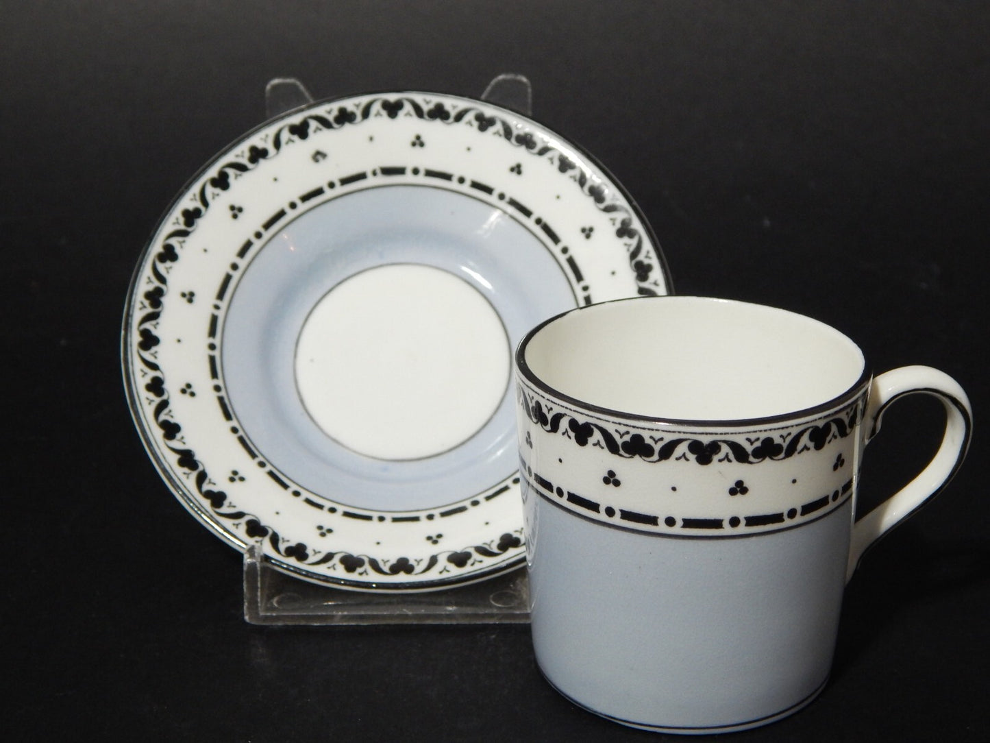 ANTICA RARA CRESCENT PERIODO EDOARDIANO TAZZINA FINE PORCELLANA INGLESE