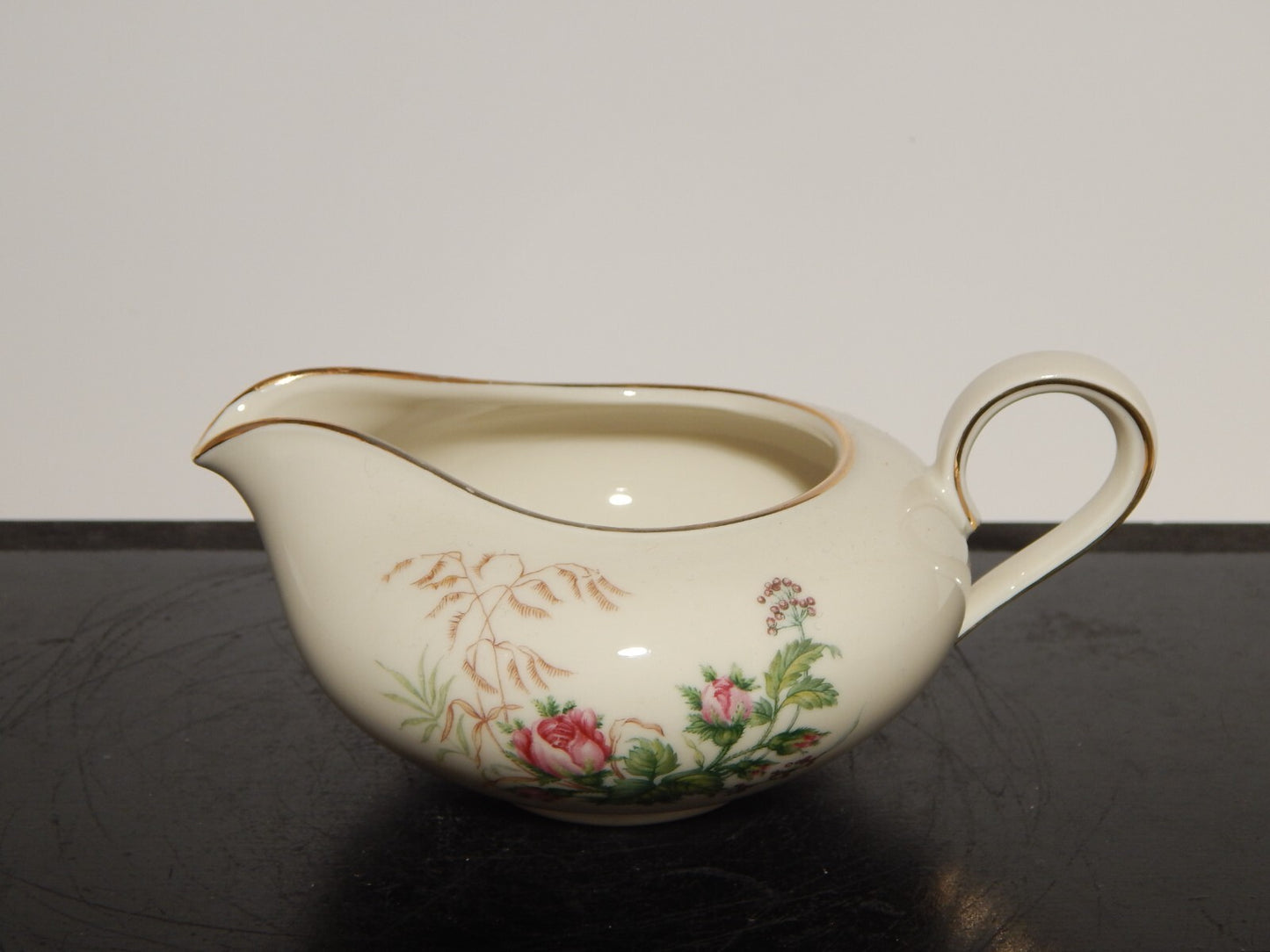 VINTAGE SERVIZIO DA TÈ IMPERO PORCELLANA HEINRICH &CO SELB BAVARIA ROSA CANINA