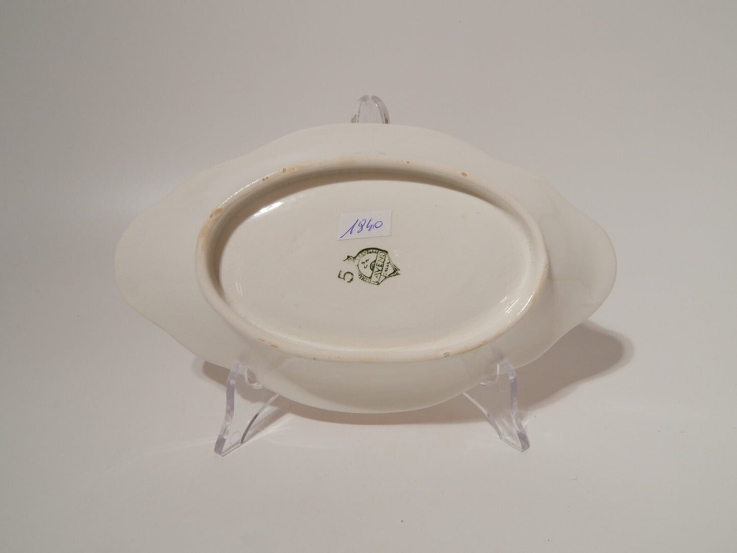 ANTICA ART DECO' RARA RAVIERA SOCIETÀ CERAMICA REVELLI LAVENO FASCIA ARANCIO