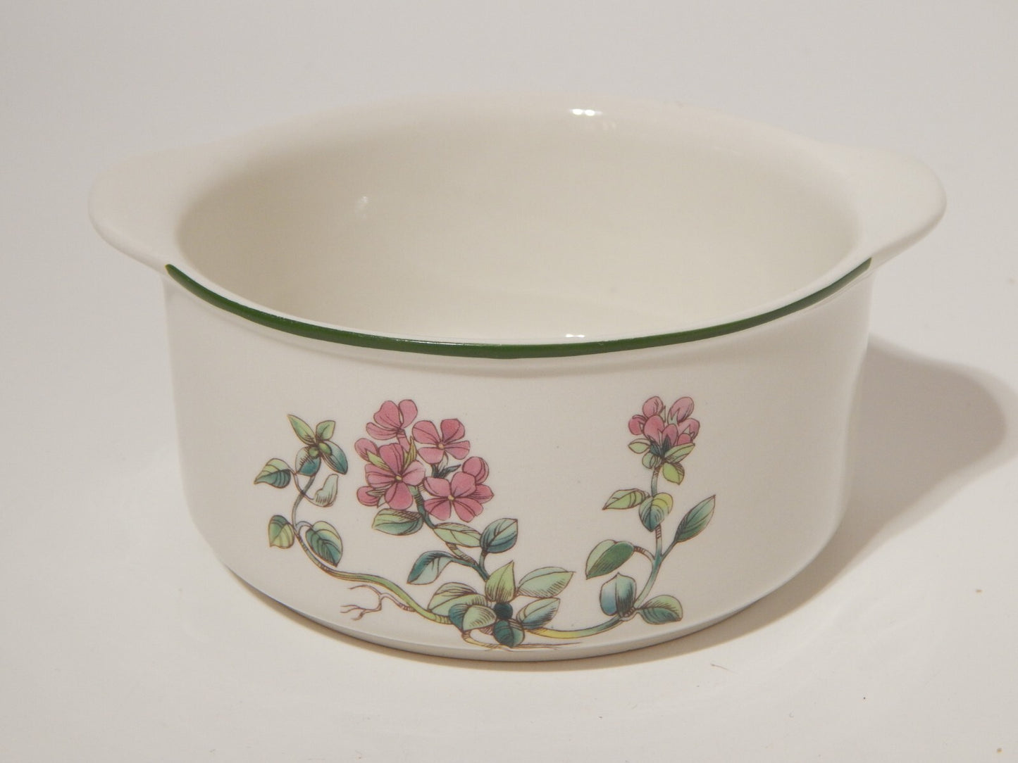 CERAMICA ENOCH WEDGWOOD CIOTOLA TAZZA BRODO O ZUPPA BOTANICA FLORABUNDA TIMO