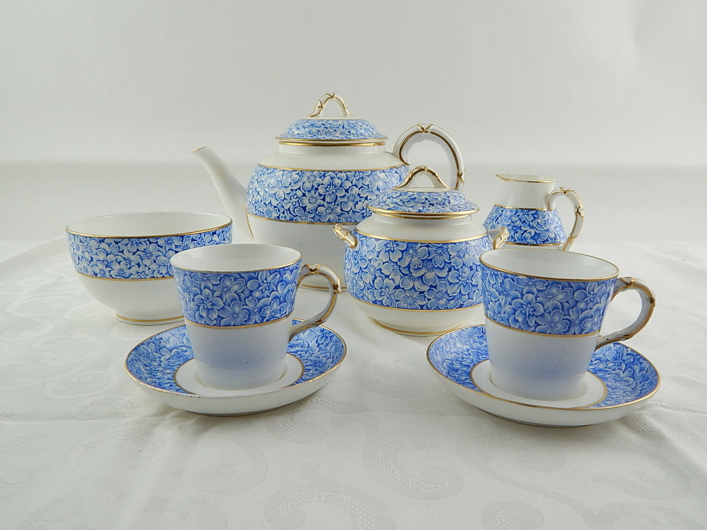 ANTICO SERVIZIO TE' 1879 PORCELLANA ROYAL WORCESTER AESTHETIC DESIGN C. DRESSER