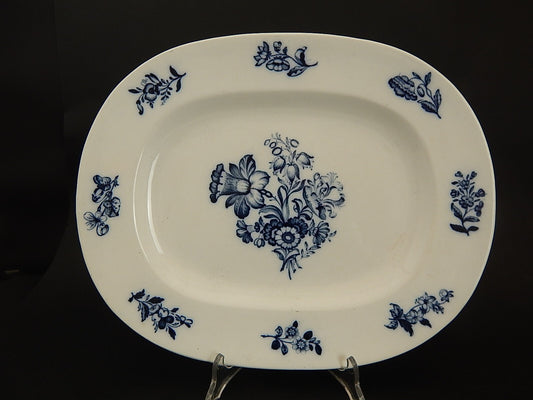 ANTICO VASSOIO PIATTO PORTATA CERAMICA MINTON POTTERY 1840 INDIAN GROUPS