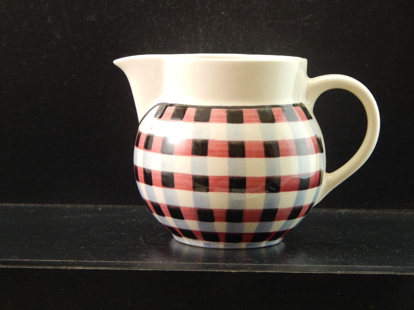 VILLEROY&BOCH ANTICA BRICCO LATTIERA PORCELLANA GLASGOW 8202 QUADRETTI