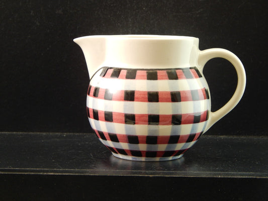 VILLEROY&BOCH ANTICA BRICCO LATTIERA PORCELLANA GLASGOW 8202 QUADRETTI