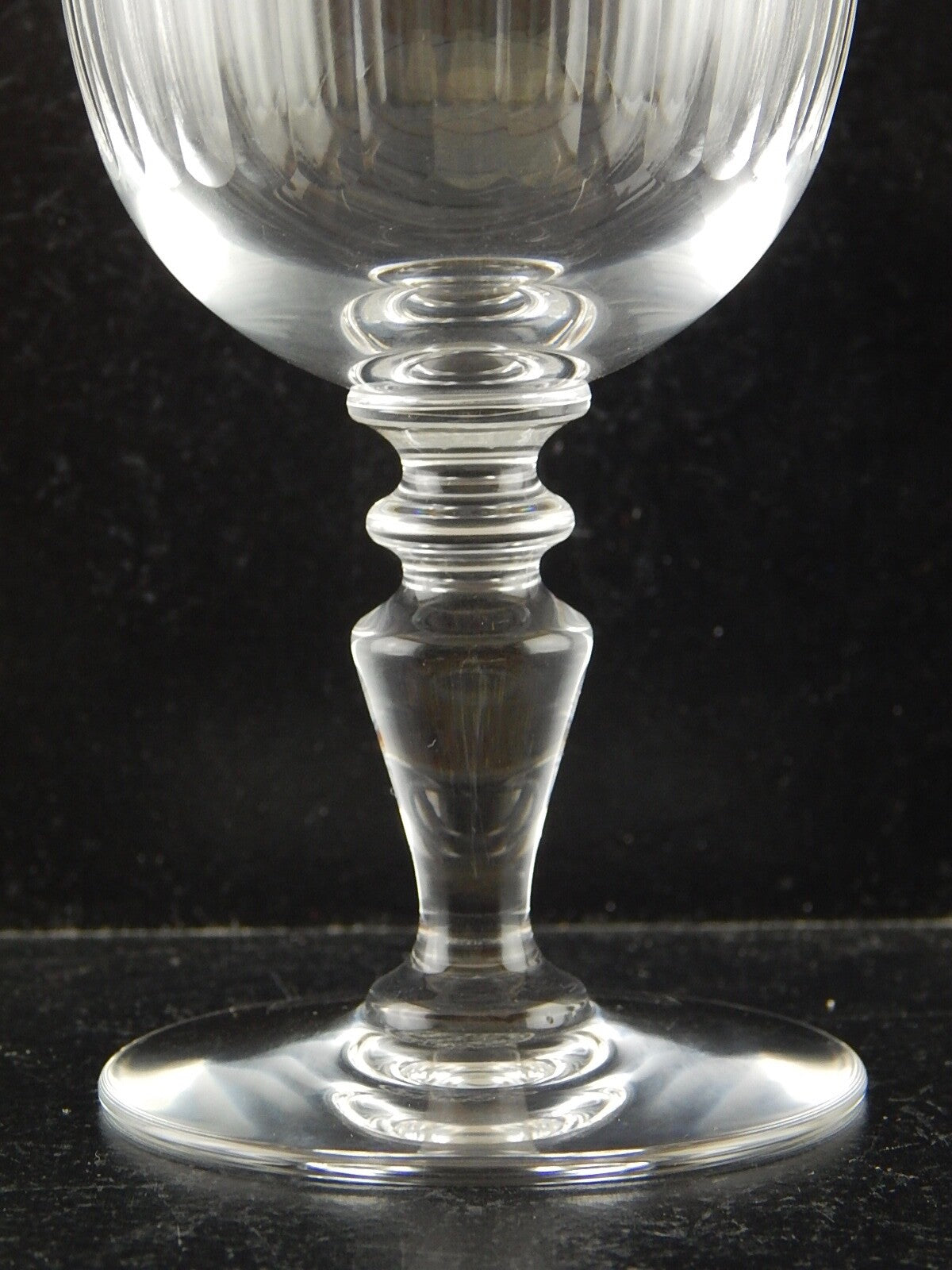 ANTICO CRISTALLERIA MARCHIO BACCARAT CALICE VINO CRISTALLO RINASCIMENTO