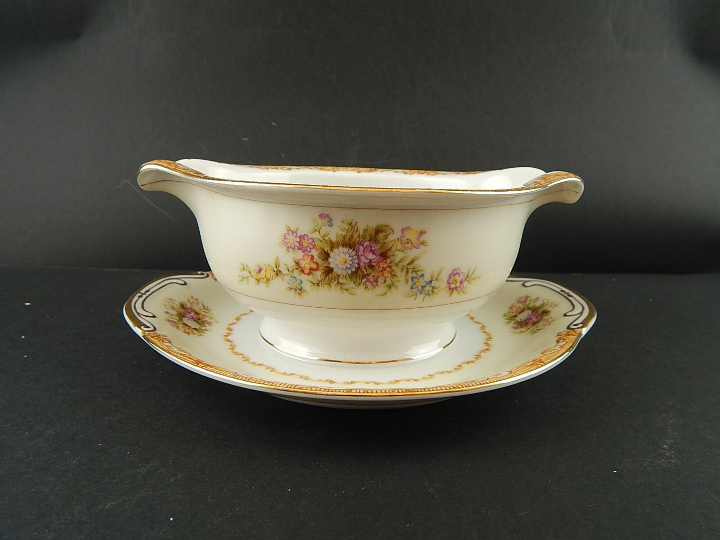 VINTAGE RARA PREZIOSA SALSIERA PORCELLANA SVOTO CHINA JAPAN