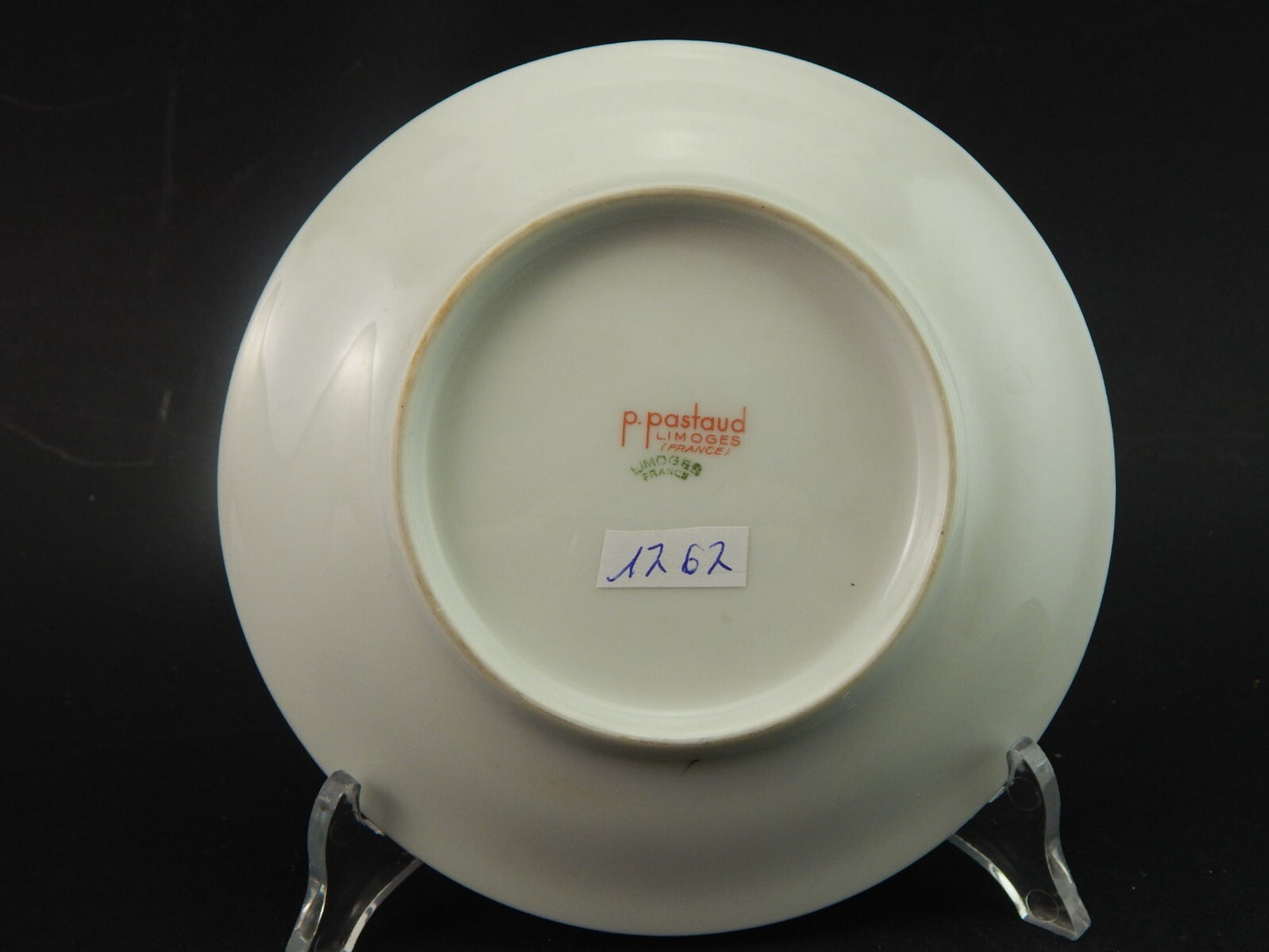 PREZIOSO PIATTO DECORATIVO PORCELLANA LIMOGES P PASTAUD DIPINTO DI FRAGONARD