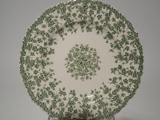 ANTICO PIATTO CROWN DUCAL SEMI-PORCELLANA ADAPTATION EARLY ENGLISH JOY EDERA