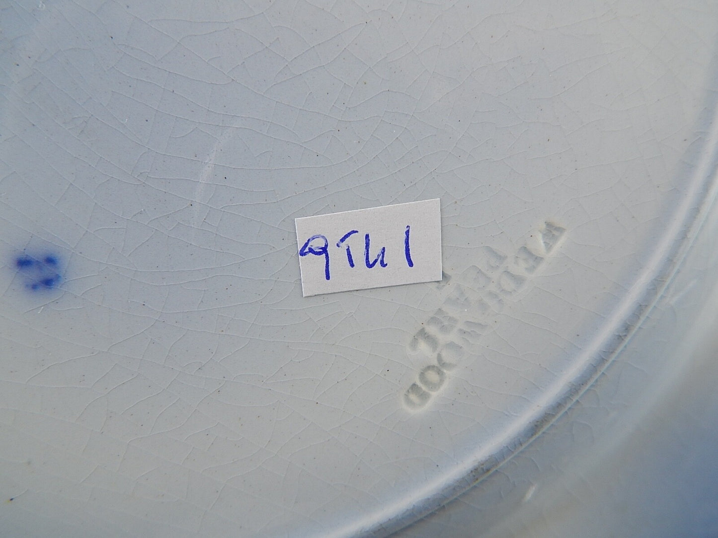 ANTICO RARISSIMO SERVIZIO 6 PIATTI PORCELLANA WEDGWOOD PEARL CHUSAN META' 800