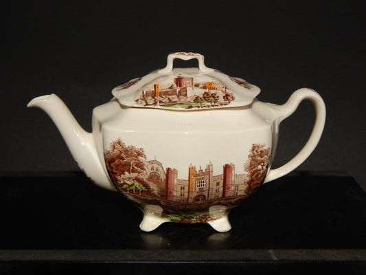 ANTICA TEIERA PORCELLANA JOHNSON BROS ROYAL HOMES OF BRITAIN HAMPTON COURT