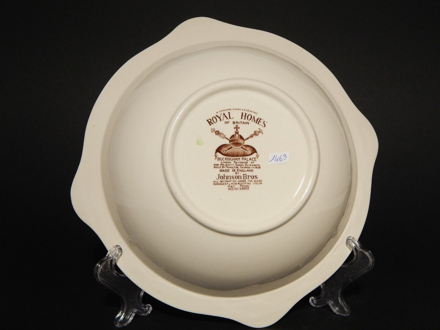 ANTICA INSALATIERA CIOTOLA PORCELLANA JOHNSON BROS ROYAL HOMES OF BRITAIN