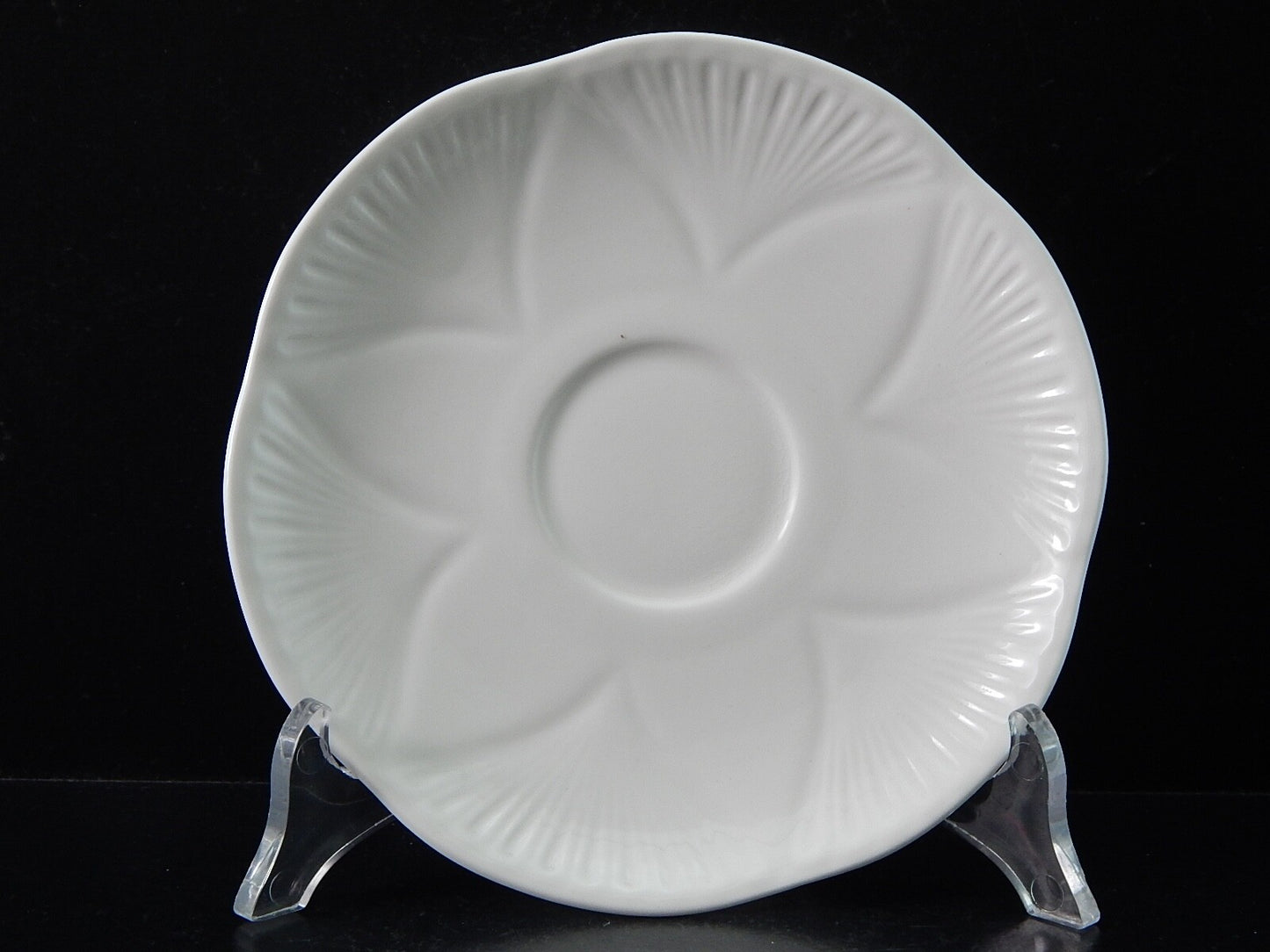 ANTICA PORCELLANA BIANCA TAZZA TE' FINE BONE CHINA SHELLEY MADE IN ENGLAND #