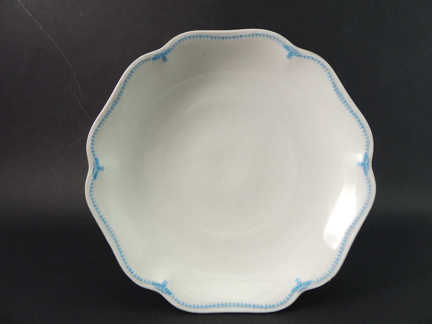 ANTICA 1926 ART DECO PREZIOSA ALZATA CENTROTAVOLA PORCELLANA KPM ROSENTHAL