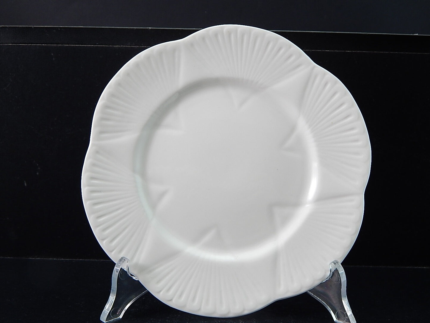 ANTICA PORCELLANA BIANCA TRIO TAZZA TE' FINE BONE CHINA SHELLEY MADE IN ENGLAND