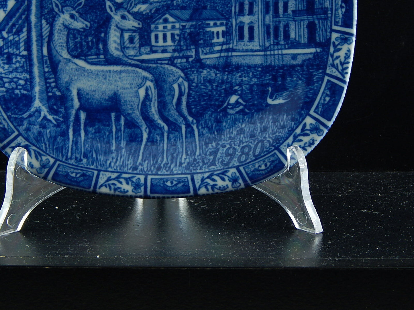 RORSTRAND PIATTO PORCELLANA NATALE 1980 PORCELAIN CHRISTMAS PLATE COLLEZIONE NEW