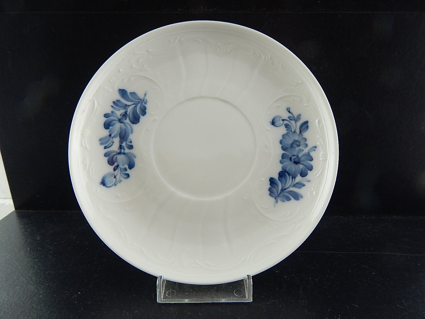 VINTAGE ROYAL COPENHAGEN PORCELLANA BOUILLON CUP JULIANE MARIE BLUE TAZZA BRODO