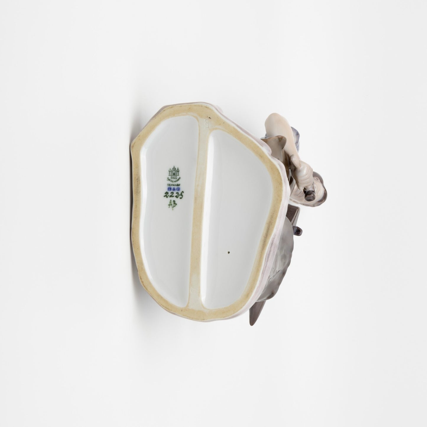 STATUINA PORCELLANA ROYAL COPENHAGEN BING&GRONDAHL "Il Fabbro" COD 2225 CM 30x17