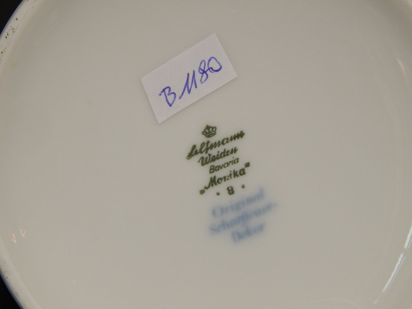 VINTAGE SERVIZIO TÈ CAFFE' PORCELLANA SELTMANN WEIDEN MONIKA BLAU FEUER