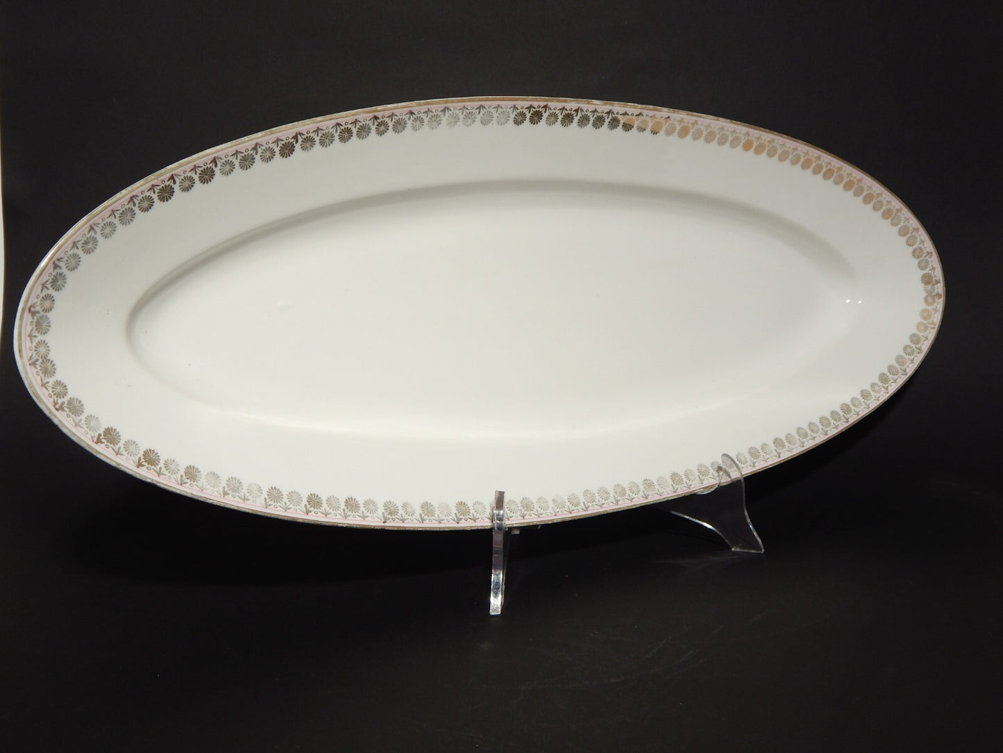 ANTICA PREZIOSA RARA PESCIERA VASSOIO PORCELLANA GINORI LIBERTY