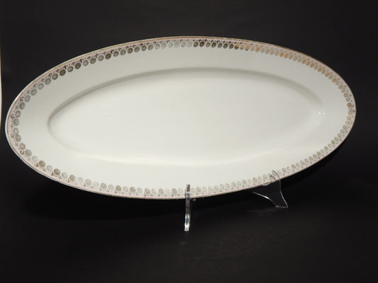 ANTICA PREZIOSA RARA PESCIERA VASSOIO PORCELLANA GINORI LIBERTY