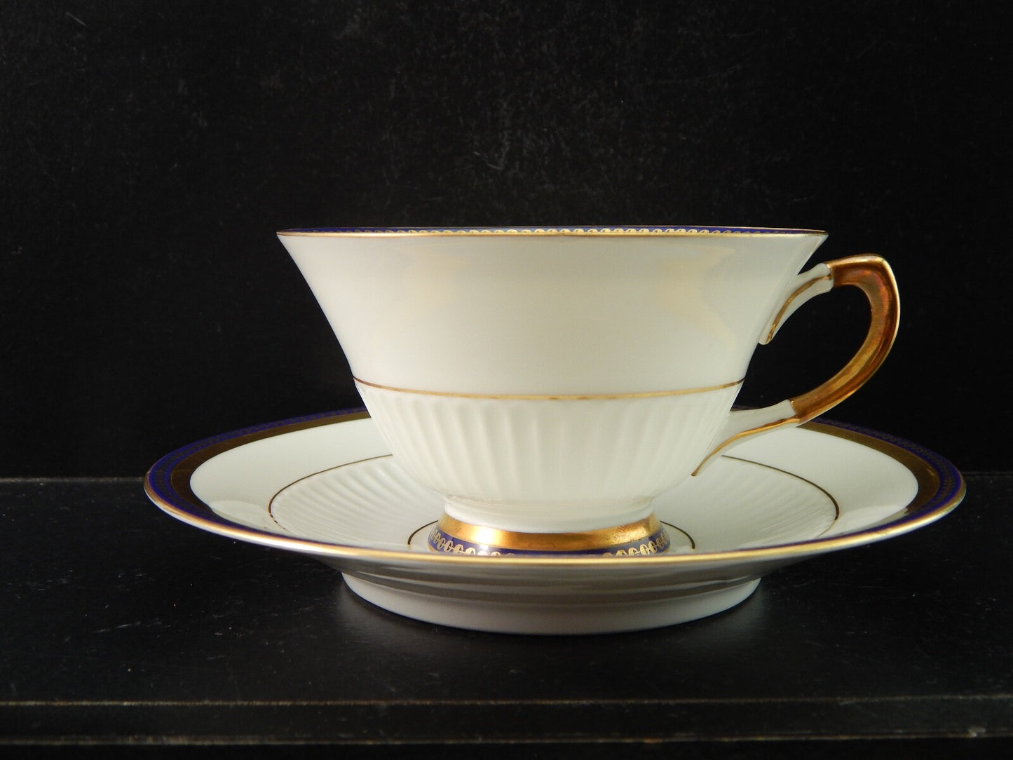 ANTICO PREZIOSO SERVIZIO TE’ IMPERO PORCELLANA SCHUMANN BAVARIA DEL 1945