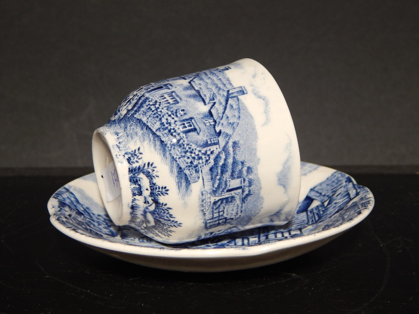 ANTICA TAZZINA CAFFE' SEMI PORCELLANA JOHNSON BROS OLDE ENGLISH COUNTRYSIDE 1356