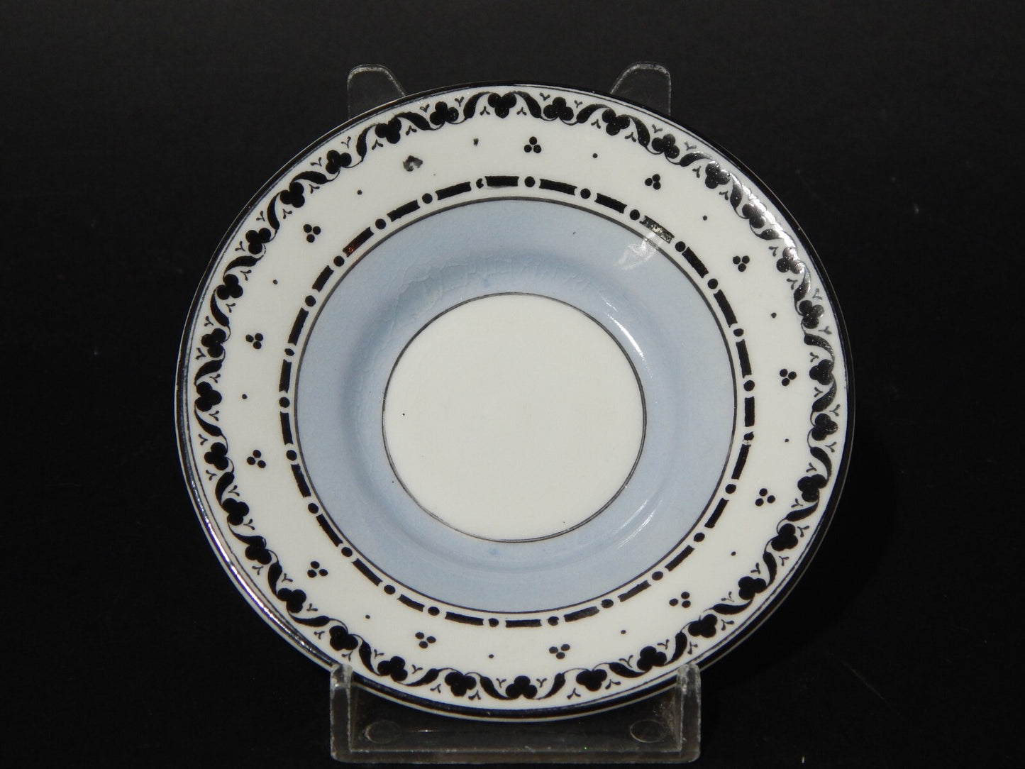 ANTICA RARA CRESCENT PERIODO EDOARDIANO TAZZINA FINE PORCELLANA INGLESE