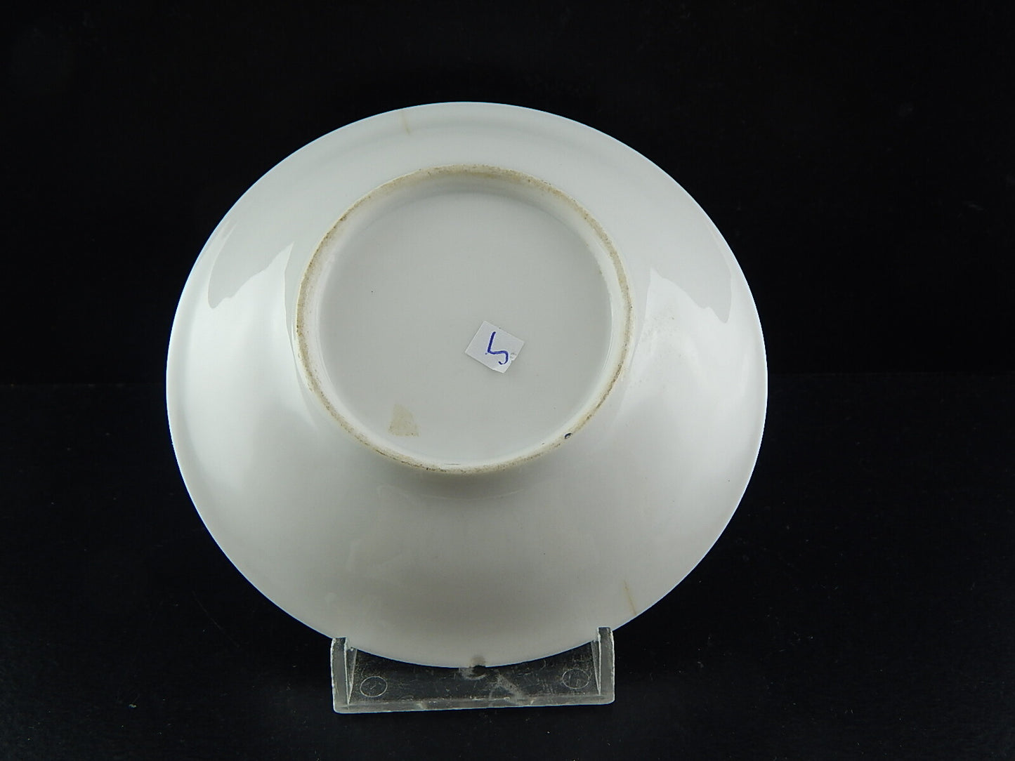 ANTICA PREZIOSA RARA TAZZA IMPERO PORCELLANA BIANCA ORO PARIGI INIZIO 1800 #5
