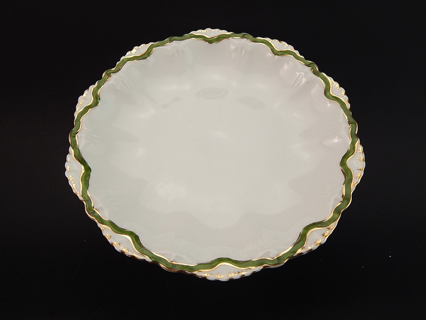 ANTICA ALZATA CENTROTAVOLA PORCELLANA HUTSCHENREUTHER BAVARIA STILE ROCAILLE