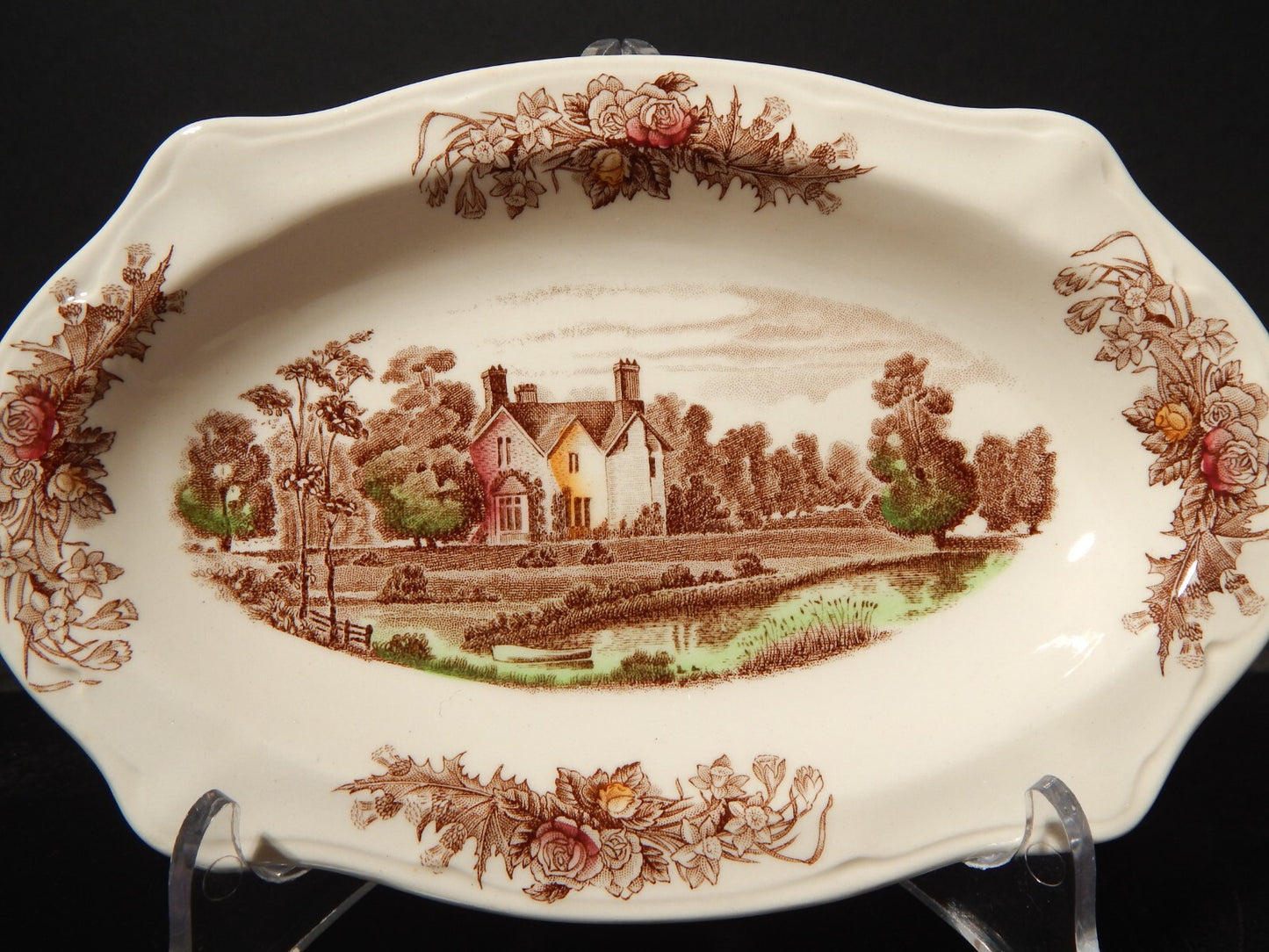 ANTICA RAVIERA PORCELLANA JOHNSON BROS ROYAL HOMES OF BRITAIN YORK COTTAGE