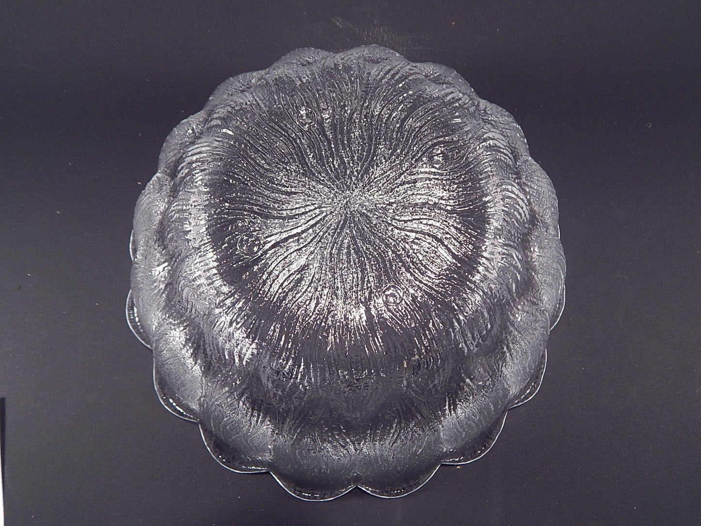 HOLMEGAARD FRUTTIERA CENTROTAVOLA CRISTALLO SIDSE WERNER ART CRYSTAL GLASS BOWL