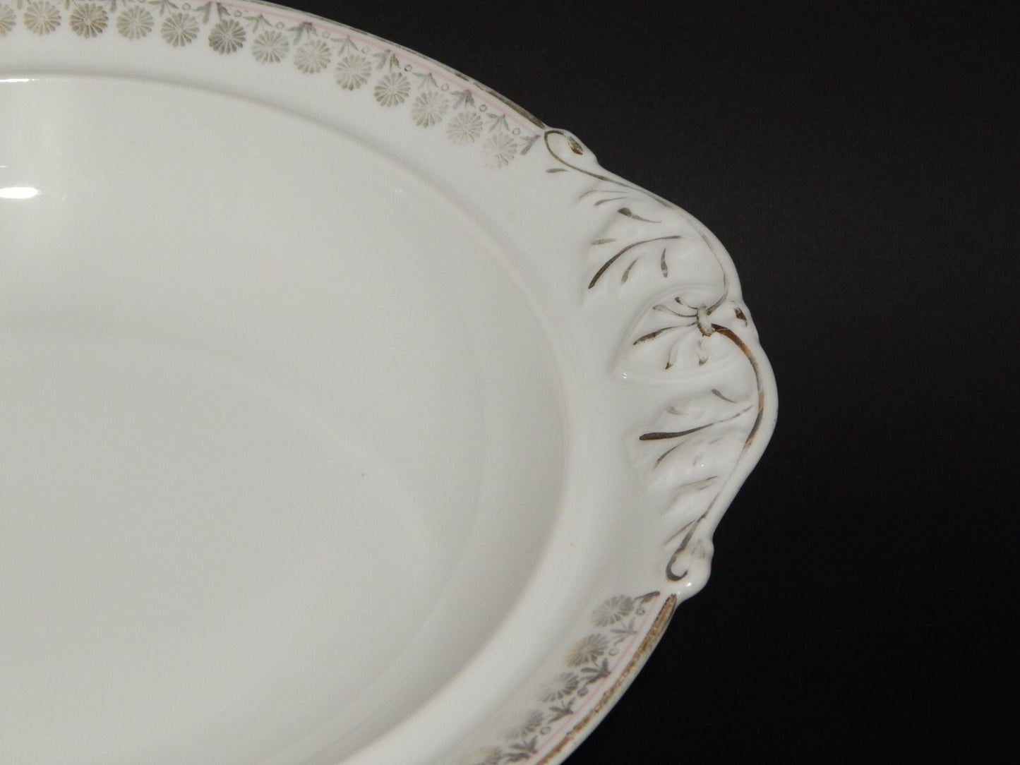 ANTICA PREZIOSA FRUTTIERA CENTROTAVOLA PORCELLANA GINORI LIBERTY