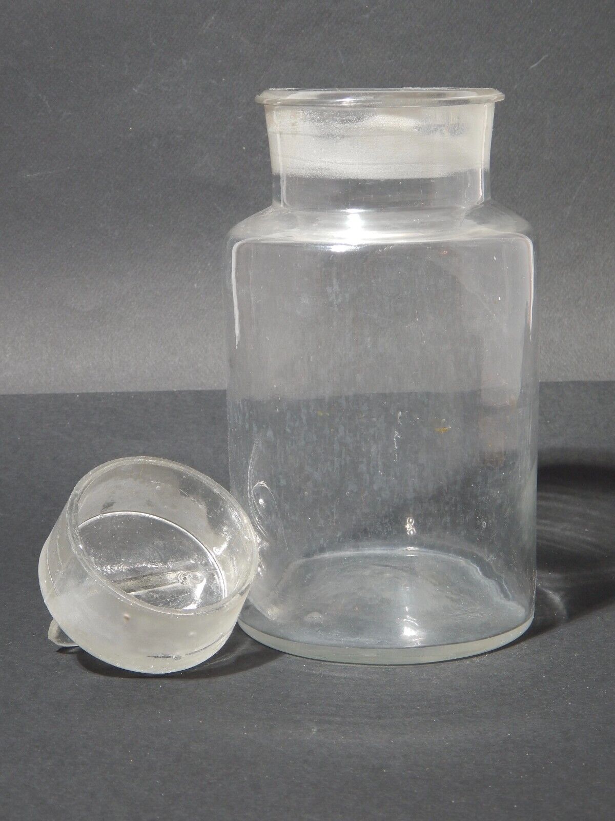 ANTICO VASO ALBARELLO VETRO SOFFIATO ALTARE (SV) FARMACIA DROGHERIA 1579