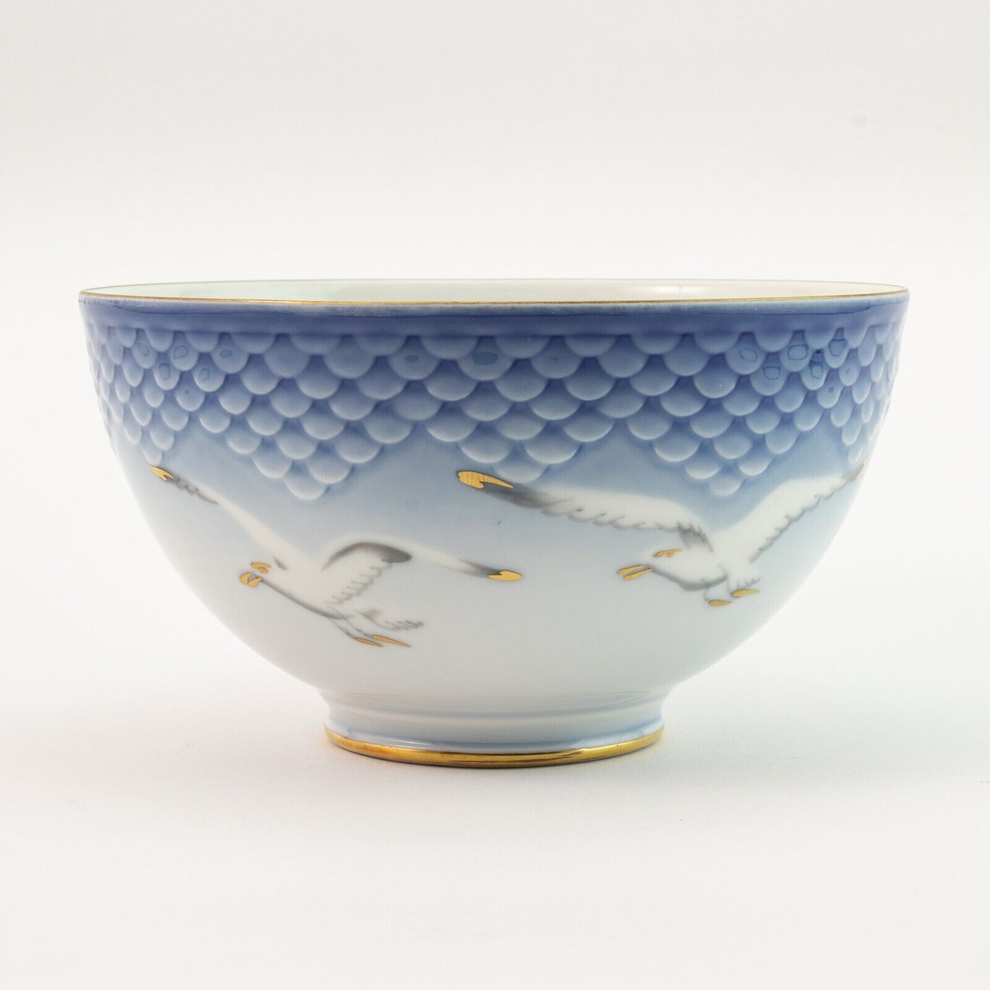 SCODELLA PORCELLANA E ORO ZECCHINO GABBIANI ROYAL COPENHAGEN BING&GRONDAHL 571