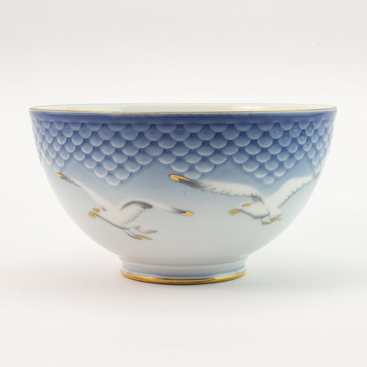 SCODELLA PORCELLANA E ORO ZECCHINO GABBIANI ROYAL COPENHAGEN BING&GRONDAHL 571