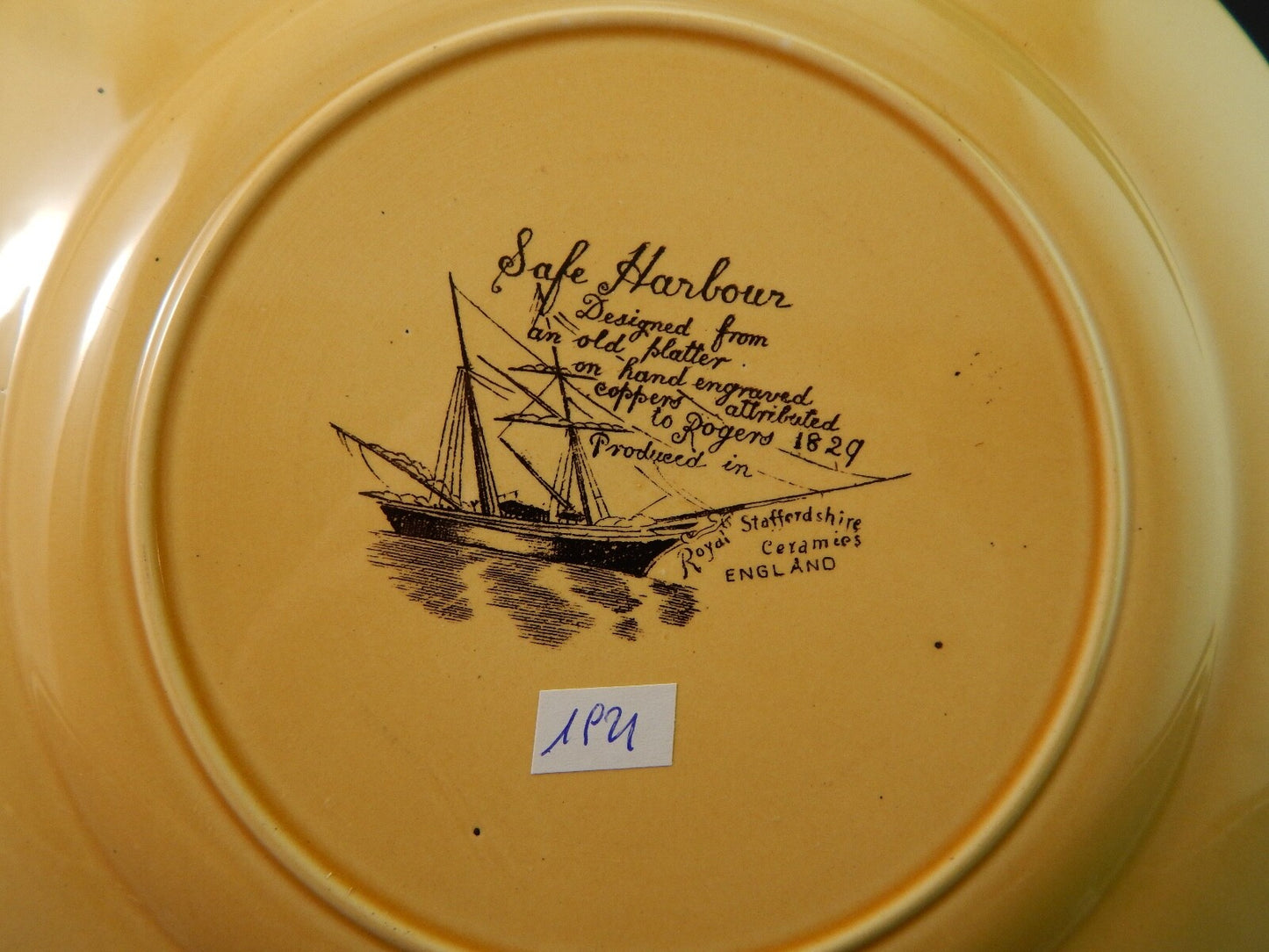 VINTAGE SERVIZIO 18 PIATTI ROYAL STAFFORDSHIRE CERAMICS ENGLAND SAFE HARBOUR