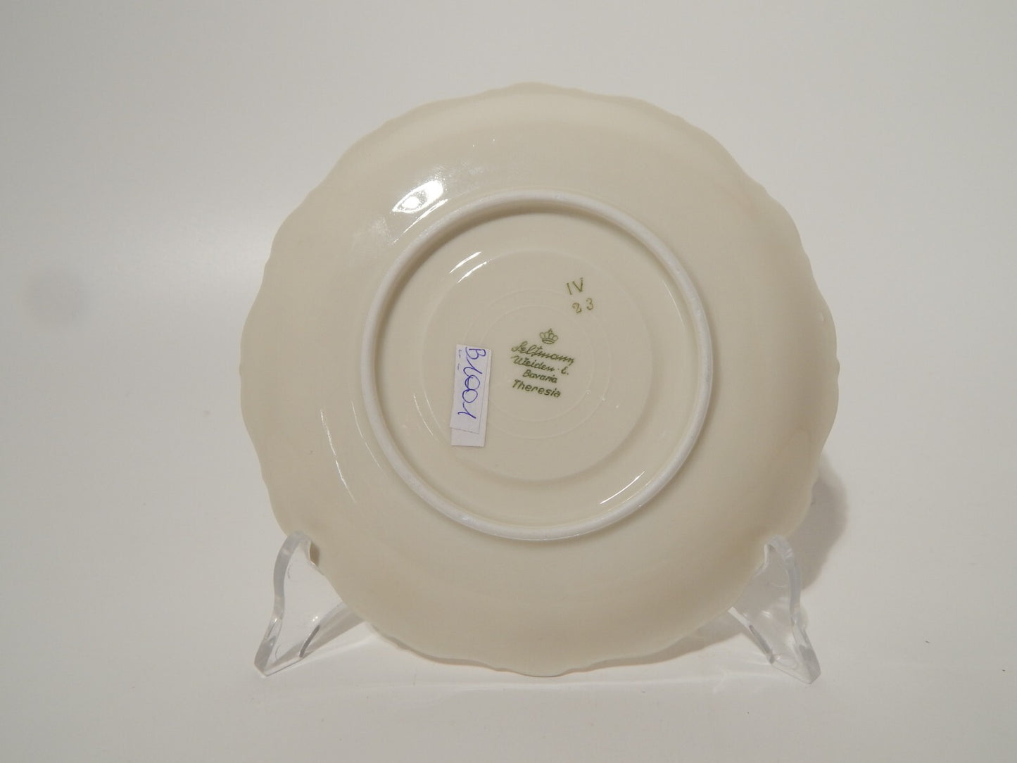 ANTICA TAZZA TE' PORCELLANA BAVARIA SELTMANN WEIDEN THERESIA LA ROSA E LA DALIA