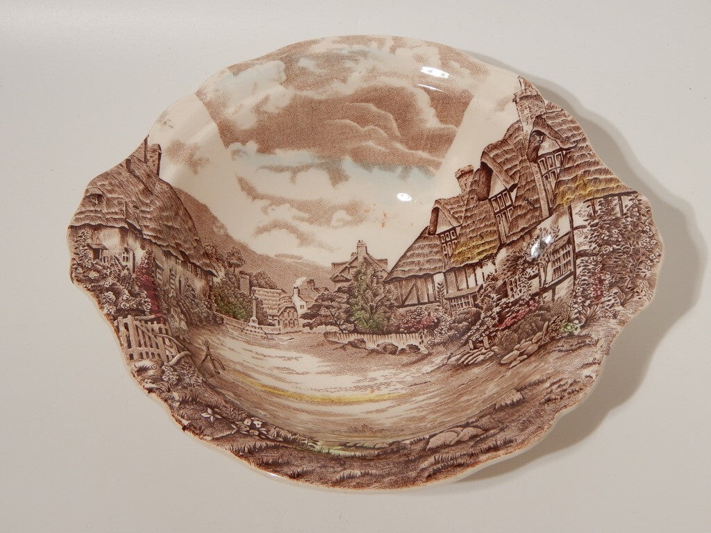 ANTICA ZUPPIERA LEGUMIERA SEMI PORCELLANA JOHNSON BROS OLDE ENGLISH COUNTRYSIDE