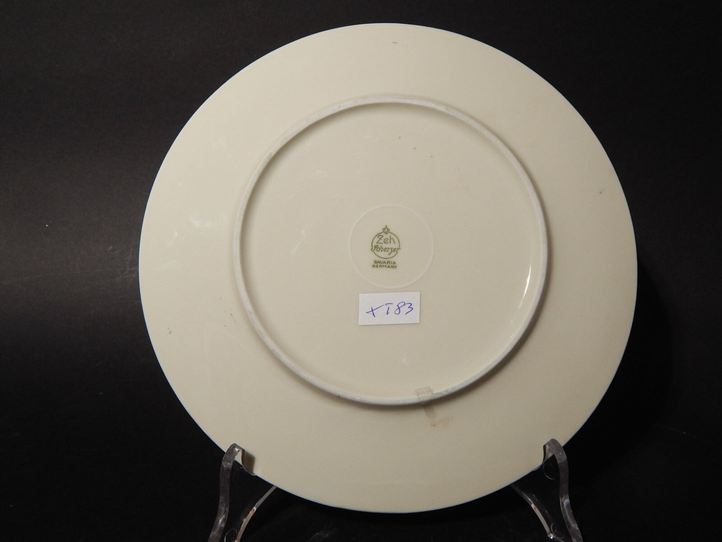 PREZIOSO RARO ART DECO TRIO TE' PORCELLANA ZEH SCHERZER BAVARIA DECORO A MANO