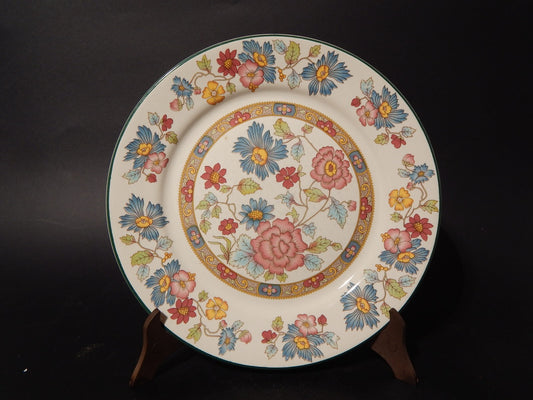 VINTAGE PIATTO PIANO PORCELLANA ORIENT DYNASTY COLLECTION BY FRANCISCAN cm.23,5