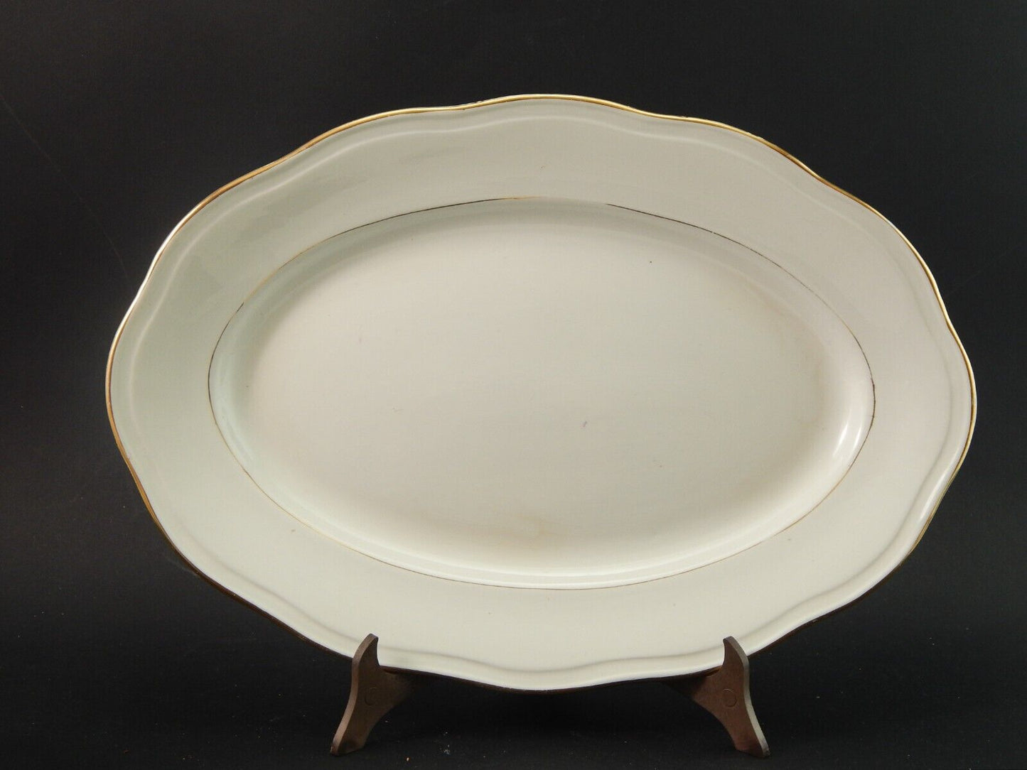 ANTICO ART DECO VASSOIO SOCIETA' CERAMICA ITALIANA LAVENO VERBANUM STONE