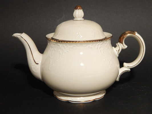 PREZIOSA TEIERA IN PORCELLANA ZEH SCHERZER BAVARIA STILE ROCAILLE