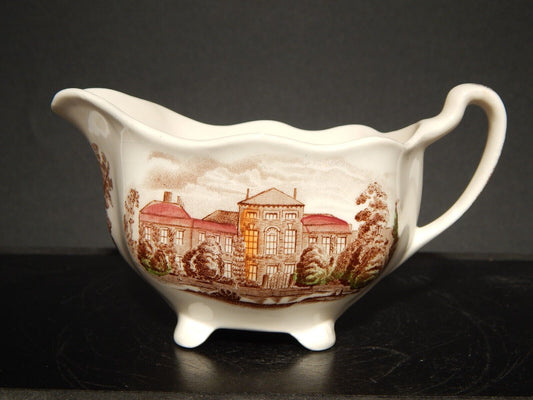 ANTICA LATTIERA PORCELLANA JOHNSON BROS ROYAL HOMES OF BRITAIN KENSINGTON PALACE