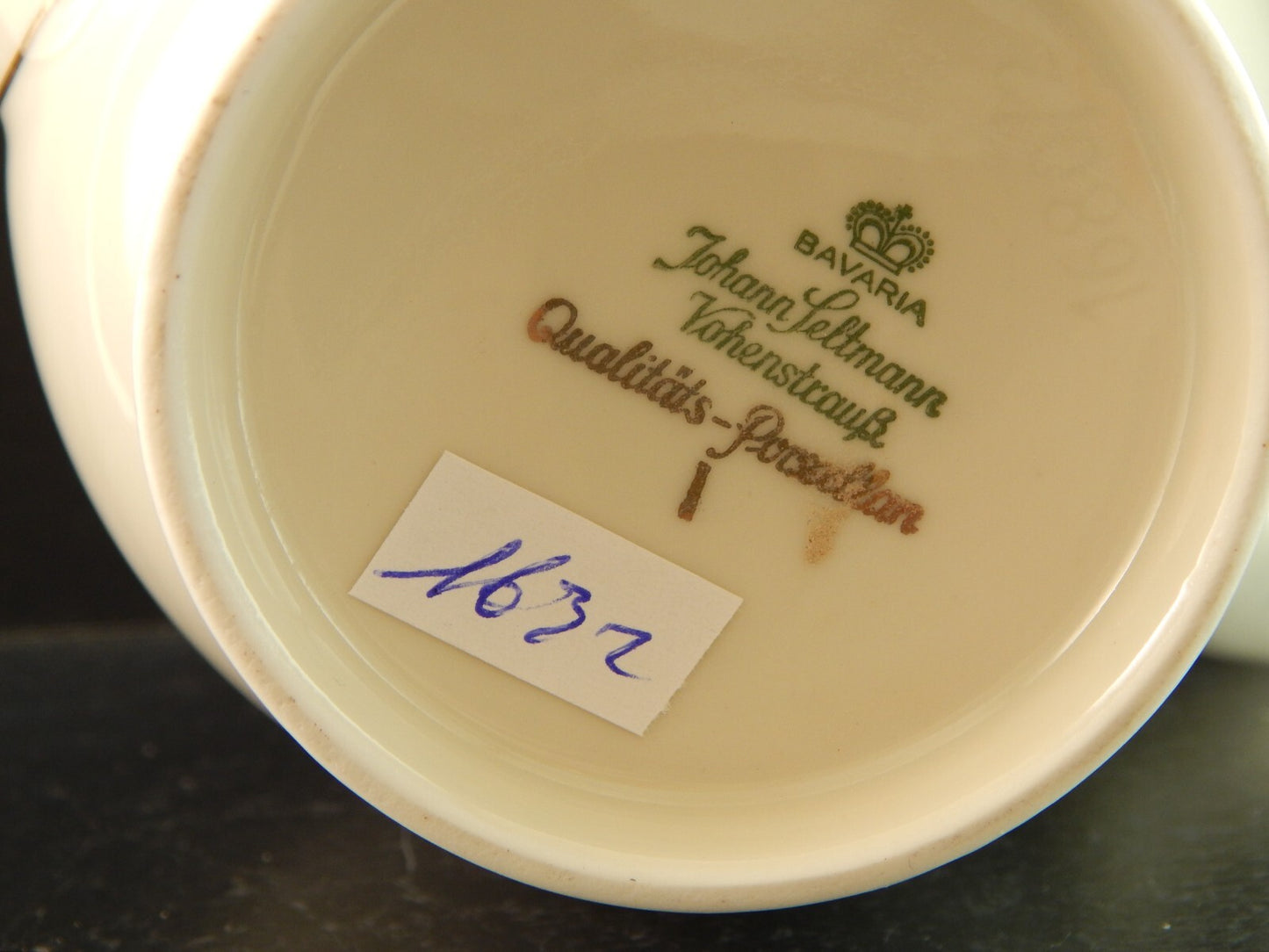 ANTICO SERVIZIO CAFFE' PORCELLANA VOHENSTRAUSS BAVARIA MODELLO IMPERO