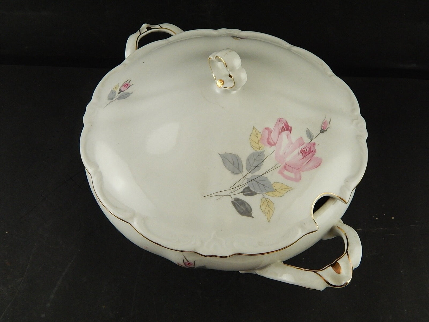 ANTICO ROCAILLE SERVIZIO TAVOLA PIATTI PORCELLANA SCHIRNDING BAVARIA THERESIA