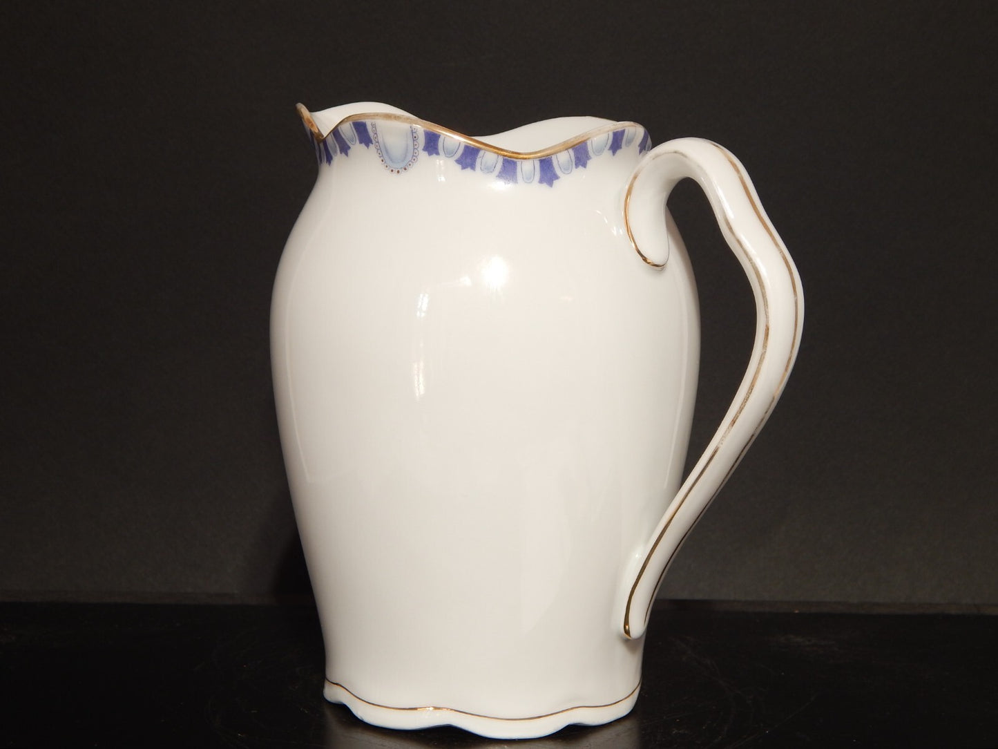 ANTICA LIBERTY 1910 PREZIOSA CARAFFA BROCCA PORCELLANA J.Z.& CO PRE-ROSENTHAL