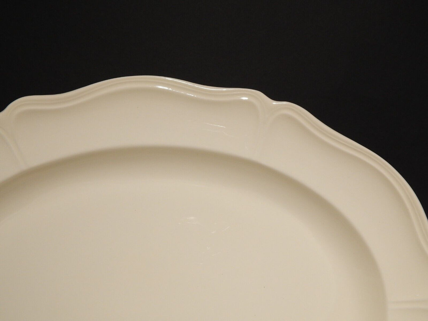 VINTAGE CERAMICA WEDGWOOD ETRURIA BARLASTON QUEENS SHAPE VASSOIO PIATTO OVALE #