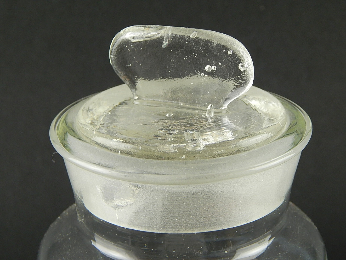 ANTICO VASO ALBARELLO VETRO SOFFIATO ALTARE FARMACIA DROGHERIA A575