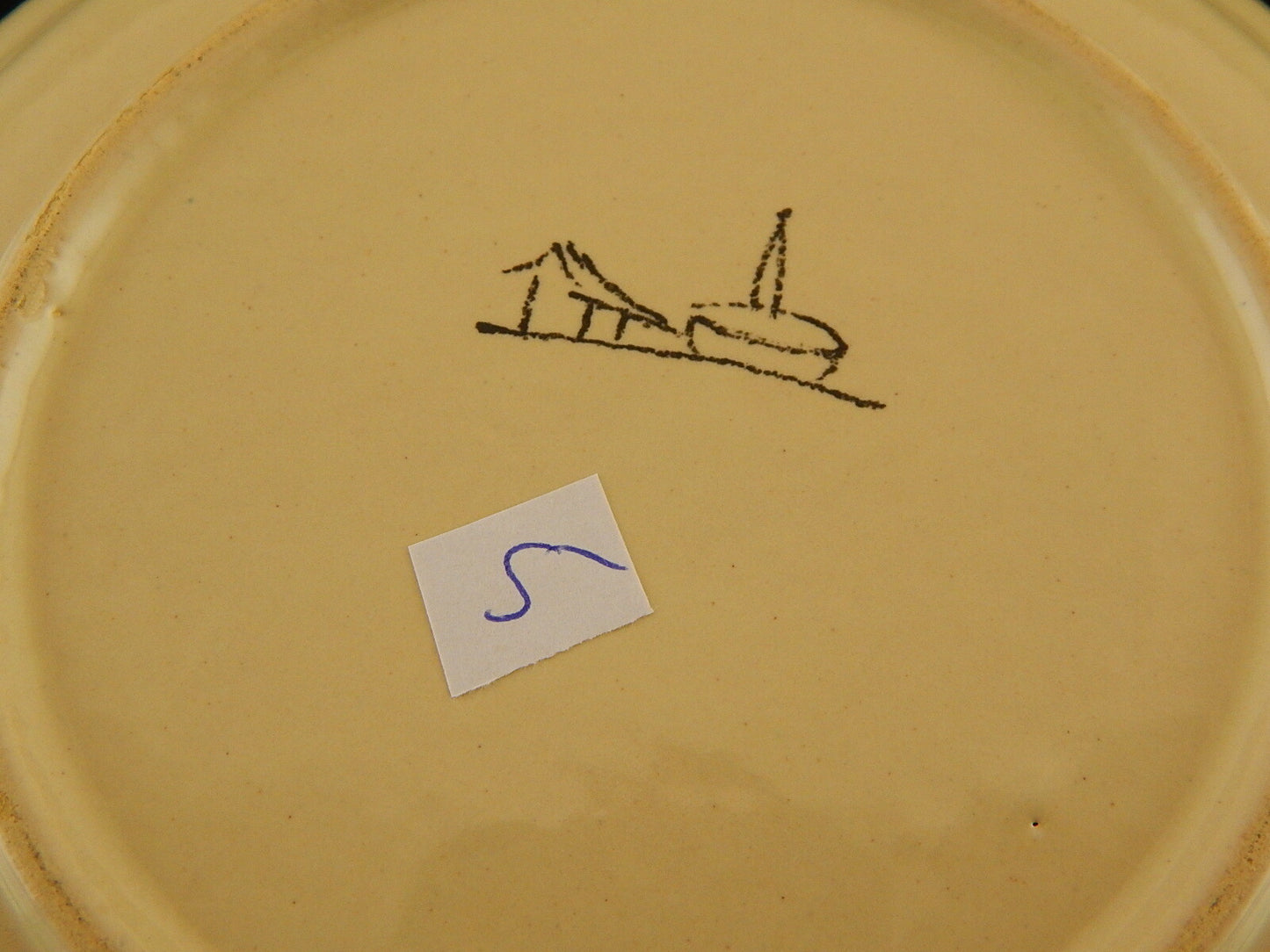 ANTICA TAZZA DA TE' CERAMICA ALBISOLA HANDMADE MADE ITALY DIPINTA A MANO #5